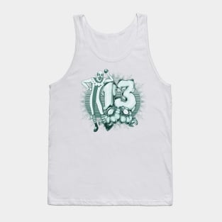 The Clown Unlucky Number 13 Thirteen Tank Top